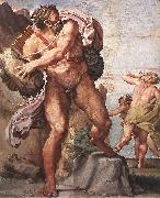 CARRACCI, Annibale The Cyclops Polyphemus dfg oil painting on canvas